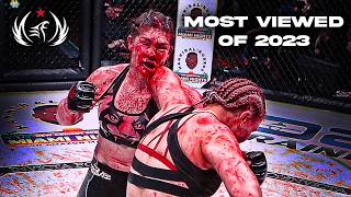 Invicta’s MOST VIEWED of 2023  Top 5 Fights [upl. by Stauffer]