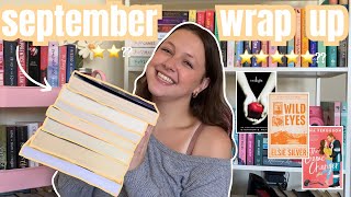 the 7 books i read in september 📖🍁💌 september wrap up [upl. by Arrec]