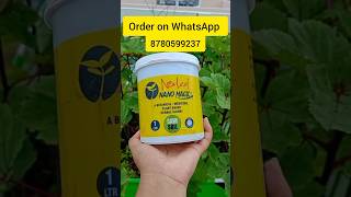 New leaf magic fertilizer order on 8780599237 gardening fertilizer organic youtubeshorts [upl. by Meehar]