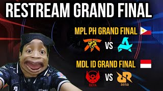 RESTREAM GRAND FINAL MPL PH amp MDL ID mlbbidcreator [upl. by Hilar]