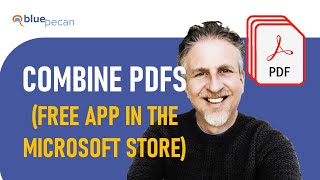 Merge PDFS on Windows  Free Microsoft Store App  Combines PDFS into One Without Adobe Acrobat [upl. by Liam971]