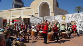 Shutsujin Departure for the Front All AZ Taiko Team Arizona Matsuri 2018 [upl. by Itsyrc]