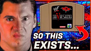 WWF Invasion Nintendo 64 Game  Yes This Really Exists [upl. by Alleusnoc446]