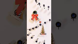 Marble Music  Carol of the Bells  Hypnotic 3D Marble Run for Christmas 🎄🎶 shorts 3d [upl. by Arbe236]