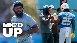 Micd Up NaVorro Bowman At 2024 OTAs  LA Chargers [upl. by Shanley]