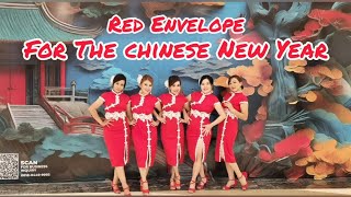 Red Envelopes For The Chinese New Year  Line Dance [upl. by Noellyn984]