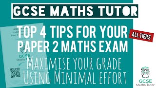 How to Maximise Your GCSE Maths Grade in Minimum Time for Paper 2  Using My Top 4 Tips  TGMT [upl. by Ivanah]