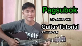 PAGSUBOK orient pearl guitar tutorial  for beginner [upl. by Louisette]