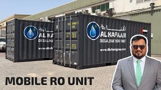 Portable Containerized Desalination Plant  Humanitarian amp Relief  Brackish  Al Kafaah Dubai UAE [upl. by Audi260]