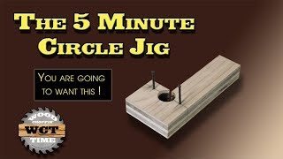 The 5 Minute Circle Jig Every Woodworker Should Have [upl. by Ravi300]