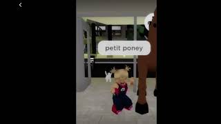 Petit petit poney [upl. by Sahcnip693]