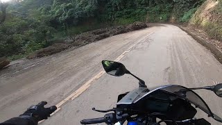 Status of Sampaloc Road going to Laurel weeks after typhoon Kristine and Leon  Laurel Batangas [upl. by Eserahs999]