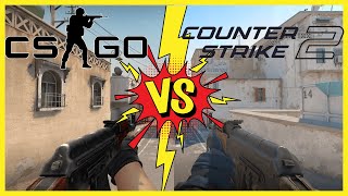 CS GO VS CS2 All Weapons [upl. by Elsi901]