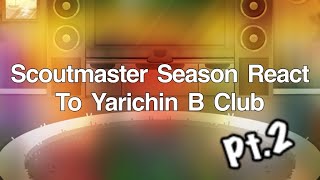 Scoutmaster Season React To Yarichin B Club PT2  ⚠️YBC SPOILERS⚠️  Short Video [upl. by Onaicilef]