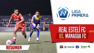 🎥 RESUMEN  Managua FC 0️⃣🆚1️⃣ Real Estelí FC  Apertura 2023  Semifinal Ida [upl. by Hollie632]