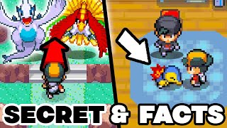 99 OF PLAYERS NEED TO KNOW THESE SECRETS amp FACTS about Pokemon HeartGold amp SoulSilver [upl. by Aynik]