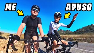 Training with Pro Cyclists FT Juan Ayuso  Denia Training Camp [upl. by Konikow265]