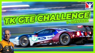 Retardatário me tirou da pista  TK GTE CHALLENGE 1ª Etapa em Daytona [upl. by Elleinet969]