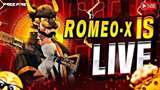 RomeoX is live freefirelive fflive ff Streaming with Turnip [upl. by Hullda]