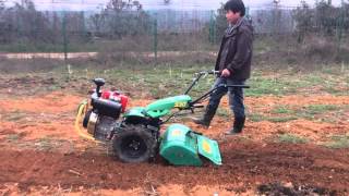 330 walking tractor with 65cm Tiller [upl. by Neevan]