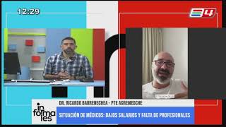 RICARDO BARRENECHEA  MÉDICOS EN SALUD PÚBLICA SE VAN AL PRIVADO POR MEJORES OFERTAS LABORALES [upl. by Ahsinrad77]