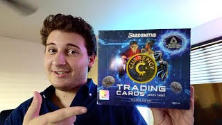 Cardsmiths Currency Trading Cards Mega Box Unboxing [upl. by Lirret]