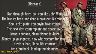 CaponeNNoreaga  Illegal Life ft Tragedy Khadafi amp Havoc Lyrics [upl. by Narik272]