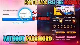 Free Fire ID Hack कैसे करें  How To Hack Free Fire ID only 2 minutes 🤯  Garena Free Fire [upl. by Melisse311]