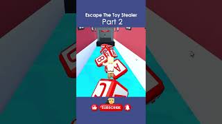 Escape The Toy Stealer Part 2 roblox games robloxgames gameplay satisfying obby asmr game [upl. by Estis]