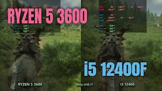 Ryzen 5 3600 vs i5 12400  Latest Test [upl. by Vance379]