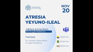 ATRESIA YEYUNO ILEAL  CIRUPED JAVERIANA [upl. by Murrell]