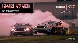 Formula Drift Irwindale 2018  Main Event LIVE [upl. by Enelrae]