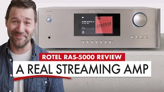 Rotels BEST AMP for Streaming Music 📌 ROTEL RAS5000 REVIEW [upl. by Aliehs]