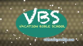 Vacation Bible School Background Loop [upl. by Noynek672]