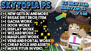 NEW GROWTOPIA PRIVATE SERVER SKYTOPIAPS  BREAK DIRT CAVE GOT ITEM🤑🤑 [upl. by Fellows]