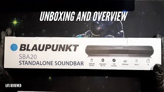 Blaupunkt SBA20 16W Bluetooth Soundbar  Unboxing and first impressions  Price ₹1299 [upl. by Mika]