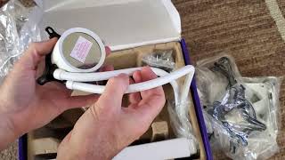 Unboxing NZXT Kraken 240 RGB  240mm AIO CPU Liquid Cooler [upl. by Tsui442]