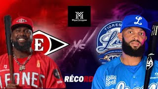 Tigueres Del Licey vs Leones Del Escogido [upl. by Medlin]