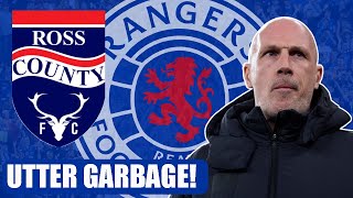 RANT  RANGERS HAVE BOTTLED THE LEAGUE TITLE AGAINST ROSS COUNTY [upl. by Alverta]