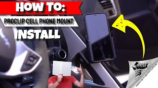 How To ProClip Cellphone Mount For Your C7 Corvette [upl. by Secundas378]