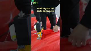 Do you know how artificial grass rolls are packaged Just check out my video to find out [upl. by Dupin]