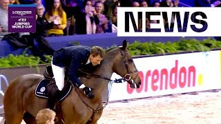 The most extraordinary JumpOff this season in Amsterdam  Longines FEI Jumping World Cup™ [upl. by Nyrraf]