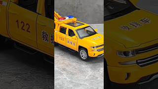 Alloy Pickup Rescue toy Truck automobile toyfiz toy toyvehicle shorts foryou [upl. by Thacker132]