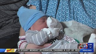 First baby born in Des Moines in 2019 [upl. by Ttenaj366]