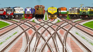 8 Most Realistic Train Game 🎮 BUMPY RAILROAD TRACKS  Railworks ts 2024  Train Simulator Classic [upl. by Niabi376]