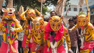 JAGTIAL PEDDAPULI DANCE MUHARAM FESTIVAL 2024 [upl. by Ahron157]