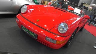 Porsche 911 Speedster 964  Retro Classics 2019  Stuttgart [upl. by Loria761]