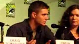 Supernatural Panel clips  Comic Con 2007 Part 13 [upl. by Oirretno]