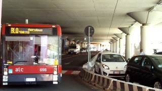 Bologna Airport BLQ Aerobus to City Centre [upl. by Wachter960]