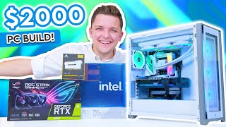 Epic 2000 13700K Gaming PC Build Full RTX 3080 Build Guide w Benchmarks [upl. by Jahn]